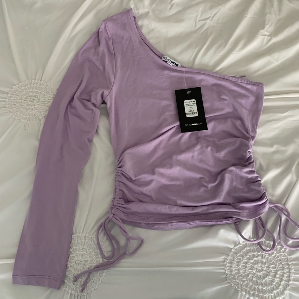 One shoulder Fashion Nova top